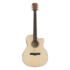 HW41JCM305 Solid Top Acoustic Guitar with Cutway