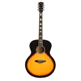 J200TSB All Solid Spruce Jumbo Guitar - Tobacco Sunburst