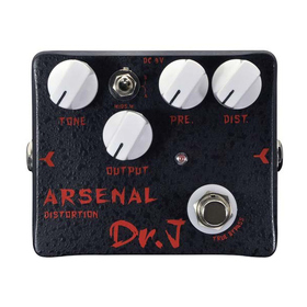 Dr. J D51 Arsenal Distortion Guitar Effects Pedal with True Bypass