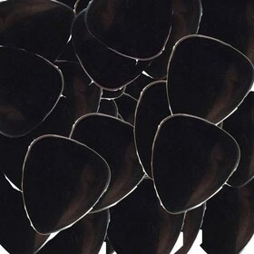 Black artist Guitar Picks  96 Pack - Nylon 0.73mm