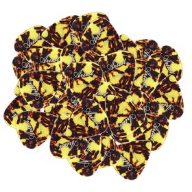 AP12A0.71 Coloured Celluloid Guitar Picks - 0.71mm/ 72 Pieces