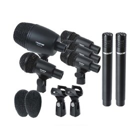 DMS7 New Takstar DMS-7AS Drum Microphone Set, Complete with Case