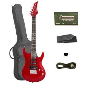 AG30TRDPLUS Artist Red Electric Guitar + Bonus Accessories