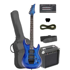 AG40FMBLSBPK Artist Blue Electric Guitar Pack + Amp & Accessories