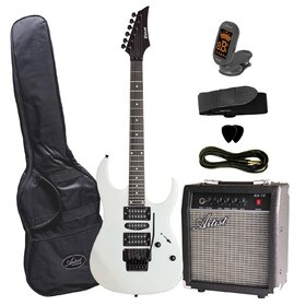 AG70PK Artist White AG70 Electric Guitar Pack with  Amp