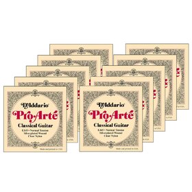 EJ45 10 Pack D'Addario EJ45 Pro Arte Nylon Classical Guitar Strings