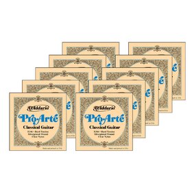 EJ46 10 Sets D'Addario EJ46 Pro Arte Strings Clr/Sliver Hard
