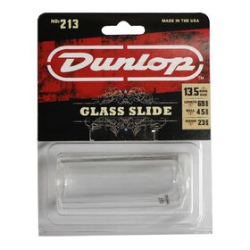 JD213 Jim Dunlop 213 Pyrex Glass Guitar Slide Medium - Heavy Wall