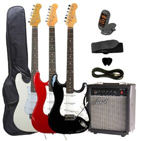 ST Style Electric Guitar Package with Amp + Accessories