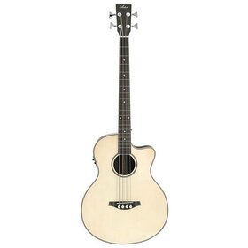 ABJ50CEQ(BB) Acoustic Electric Bass Guitar Cutaway Pickups - Factory Second