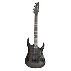 AG20FMTBK(BB) Transparent Black Electric Guitar w/ Floating Tremolo - Factory Second