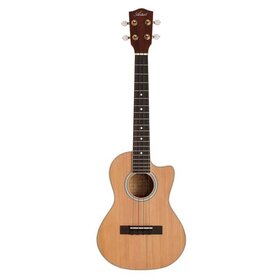 (BB) UKT200CEQ  Tenor Ukulele Solid Top & Back, Laminate Sides - with pickup & Bag