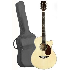 LSPSNT(BB)3 Small Acoustic Cutaway Guitar Pack - Gloss Natural - Factory Second