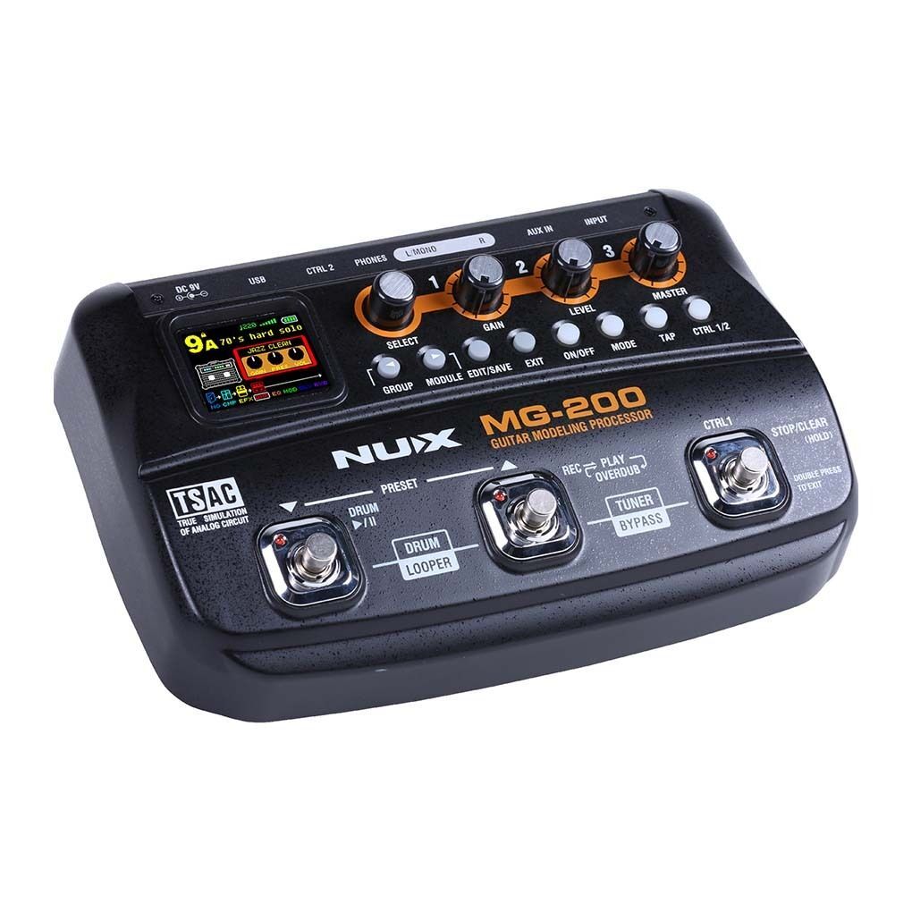 Nux Mg200 Guitar Modelling Effects Processor Pedal Nux - 