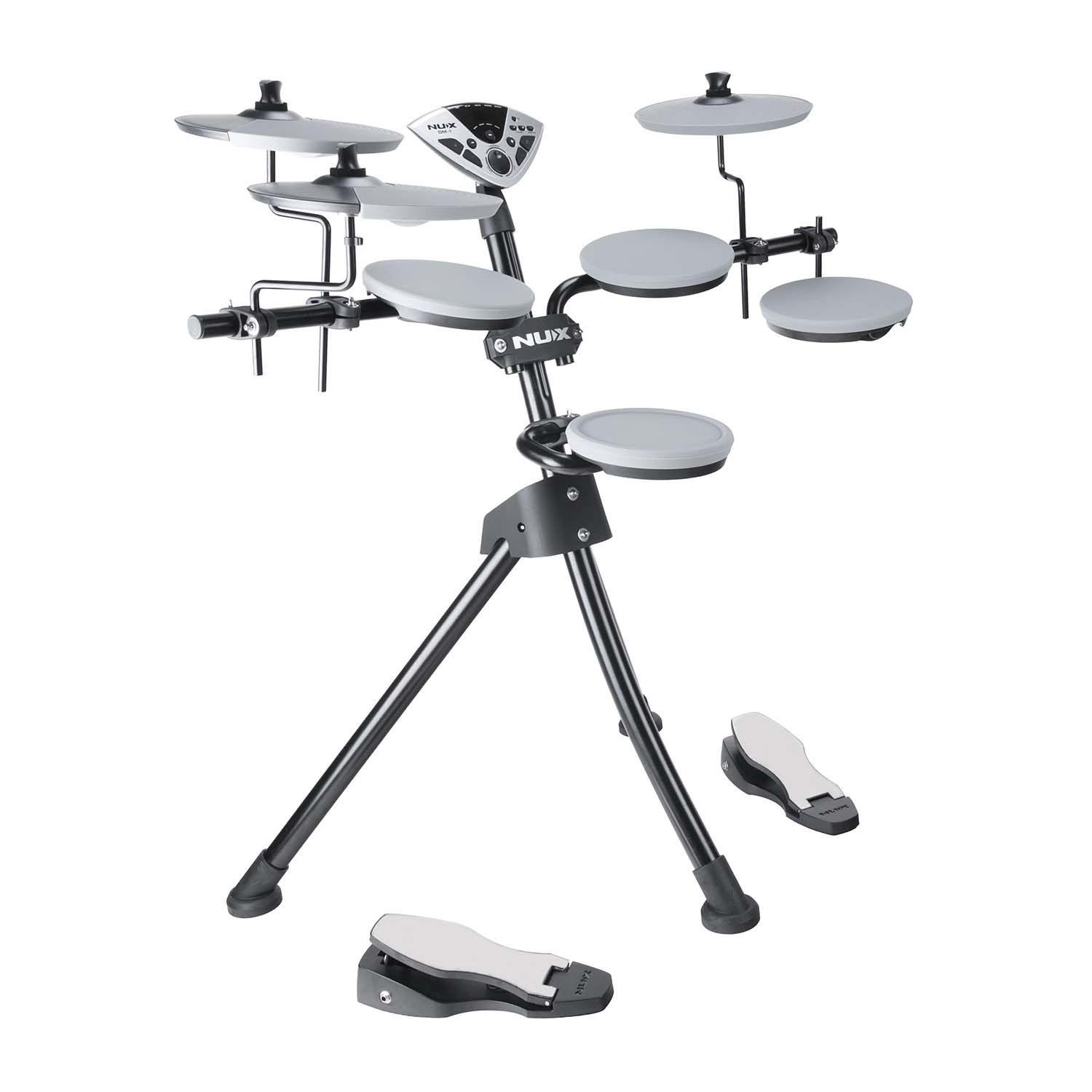 Nux DM1 Portable Digital Electronic Drum Kit + Amp & Stool