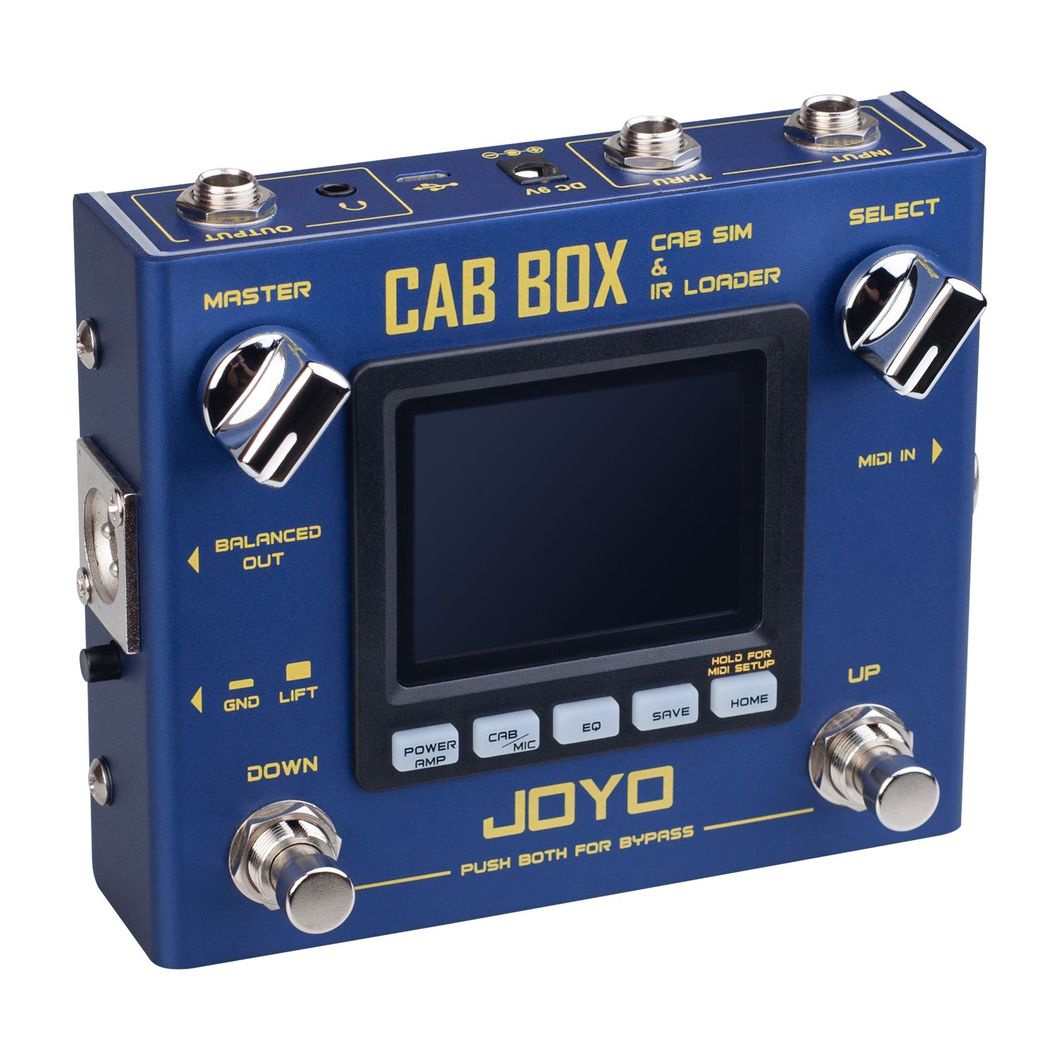 Joyo R08 Cab Box Cabinet Modelling / Impulse Response Loader Pedal