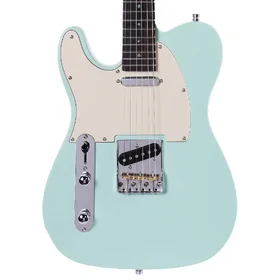 Artist AT53 Left Handed Vintage Green Electric Guitar w/ Hot Single Coil Pickups thumbnail