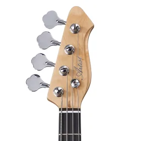 Artist APG34 Black 3/4 Size Bass Guitar w/ Accessories thumbnail