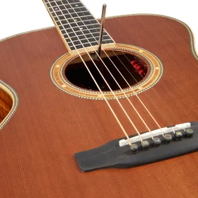 Customer Returned Artist OMC600SNV2 Handbuilt Solid Wood Acoustic Electric Guitar & Hard Case thumbnail