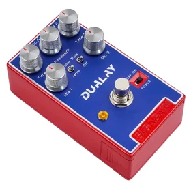 Customer Returned Gigagain GP07 Dualay Dual Delay Guitar Effects Pedal thumbnail