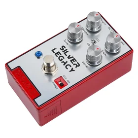 Customer Returned Gigagain GP06 Silver Legacy Overdrive Guitar Effects Pedal thumbnail
