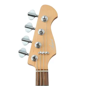 Artist APJ4A Vintage White Active / Passive Bass Guitar & Padded Bag thumbnail
