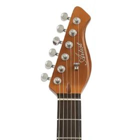 Artist AT53 White Electric Guitar & Tweed Case thumbnail