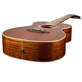 Customer Returned Artist OMC600SN Handbuilt Solid Wood Acoustic Electric Guitar & Hard Case thumbnail