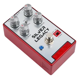 Customer Returned Gigagain GP06 Silver Legacy Overdrive Guitar Effects Pedal thumbnail