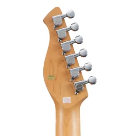 Customer Returned Artist AS10 Vintage Green Electric Guitar w/ Single Coil Pickups & Padded Bag thumbnail