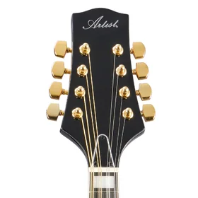 Customer Returned Artist MDF200EQ Solid Top Sunburst Mandolin w/ Pickup & Black Hard Case thumbnail