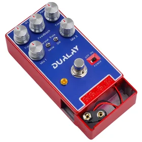Customer Returned Gigagain GP07 Dualay Dual Delay Guitar Effects Pedal thumbnail