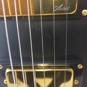 Customer Returned Customer Returned Artist AP6G Cimmerian II Matte Black Electric Guitar w/ Active Pickups thumbnail