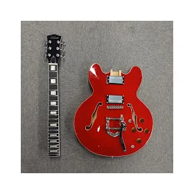 Damaged Artist Cherry58TRM Semi-Hollow Electric Guitar w/ Tremolo thumbnail