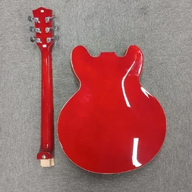 Damaged Artist Cherry58TRM Semi-Hollow Electric Guitar w/ Tremolo thumbnail