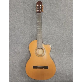 Damaged Artist HG39303CEQ Classical Guitar Solid Cedar Top w/ Cutaway & EQ thumbnail