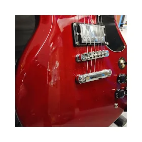 Damaged Artist AG1 Red Electric Guitar w/ Humbucker Pickups & Accessories thumbnail