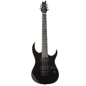 Artist Spiritus7 Black 7 String Electric Guitar w/ Black Case thumbnail