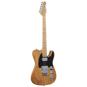 Artist AT92 Natural Electric Guitar w/ Bullbucker Pickups thumbnail