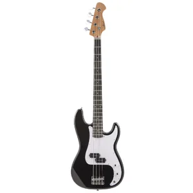 Artist APG Black Bass Guitar w/ Accessories & 15 Watt Amp thumbnail