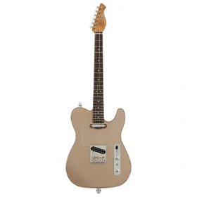 Artist AT57 Champagne Sparkle Electric Guitar & Tweed Case thumbnail