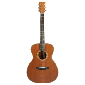 Customer Returned Artist OMC600SNV2 Handbuilt Solid Wood Acoustic Electric Guitar & Hard Case thumbnail