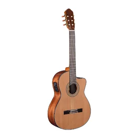 Damaged Artist HG39303CEQ Classical Guitar Solid Cedar Top w/ Cutaway & EQ thumbnail