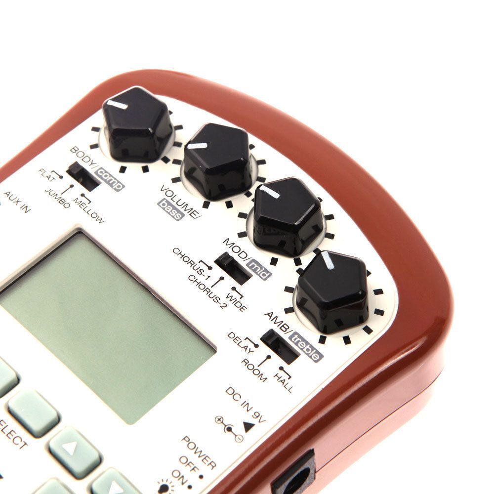 Nux PA2 Portable Acoustic Guitar MultiEffects Unit