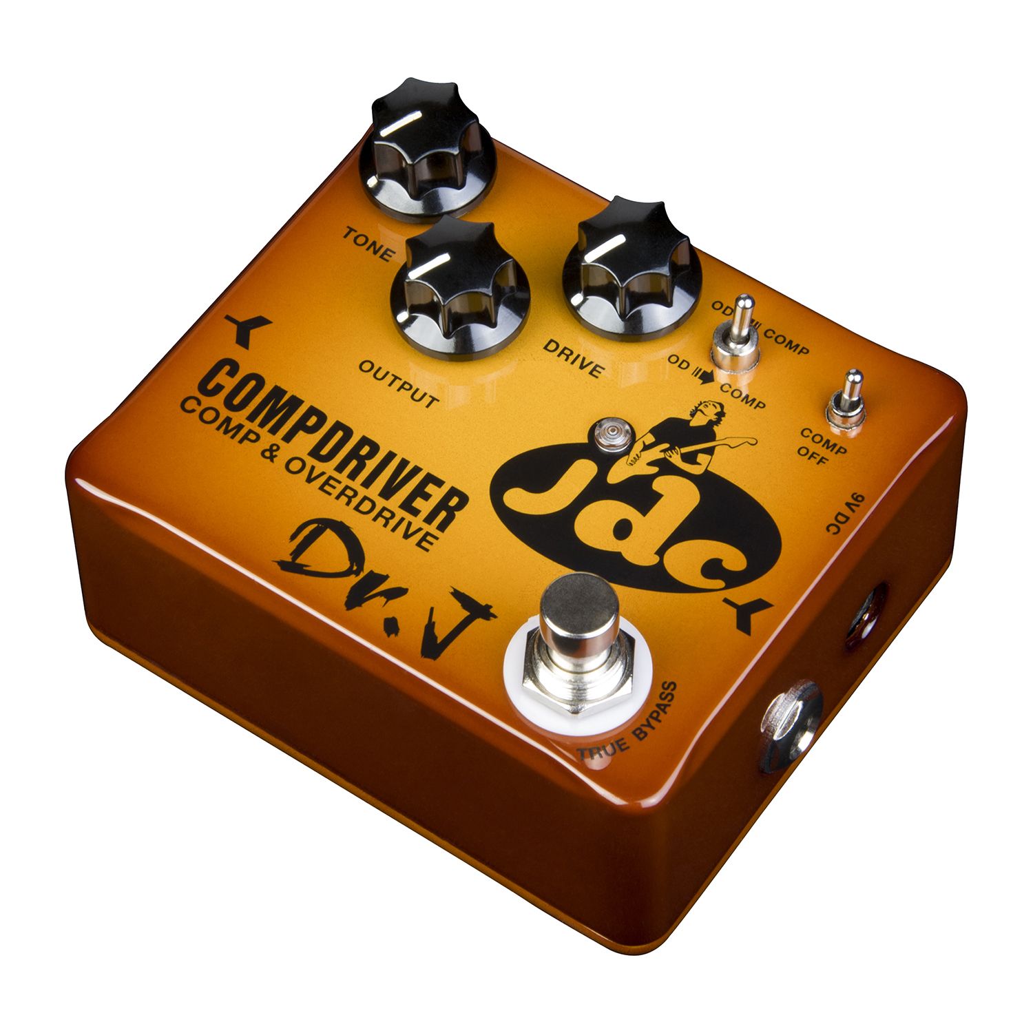 Dr. J JDC CompDriver Compressor + Overdrive Guitar Effects Pedal