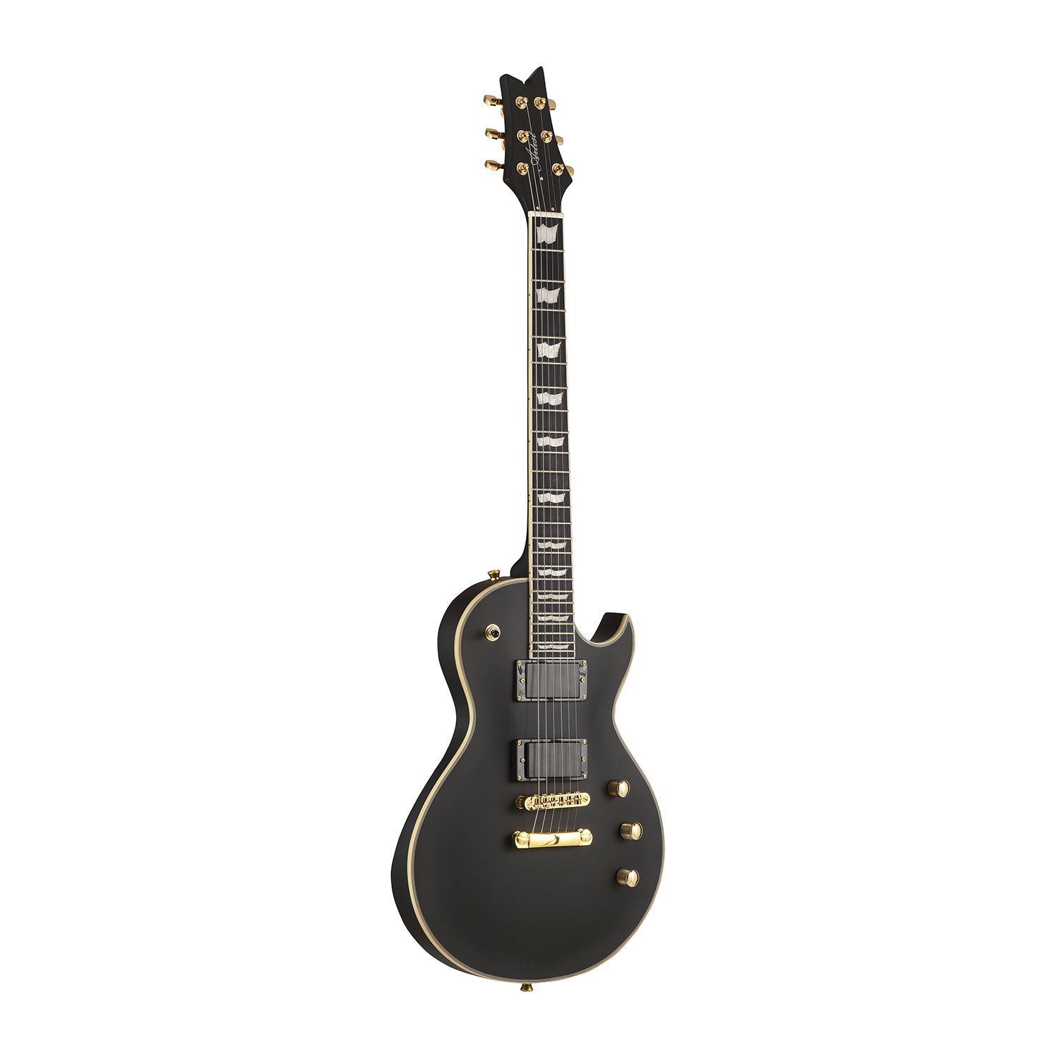 Artist LP6G Cimmerian LP Style Guitar with Active Pickups + Black Case