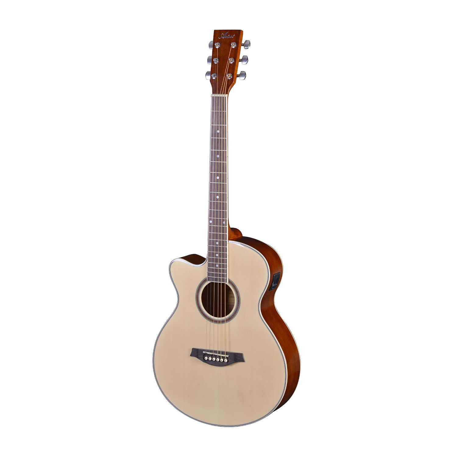 Artist LSPSNTL Left Handed Small Body Acoustic Guitar Ultimate Pack