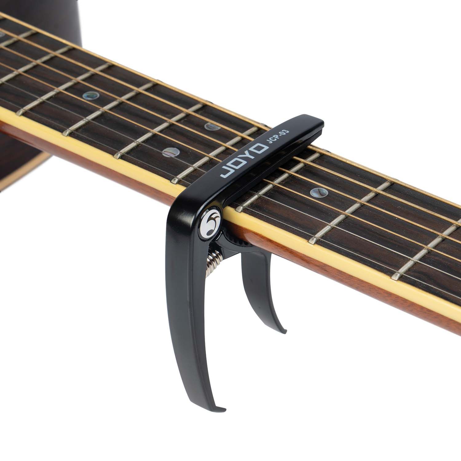 Joyo JCP03BK Black Electric Guitar Capo
