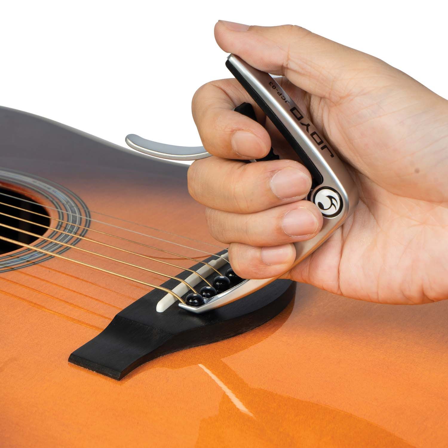 Joyo JCP03SL Silver Electric Guitar Capo