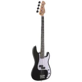 Artist APG Black Bass Guitar w/ Pickguard & Accessories thumbnail